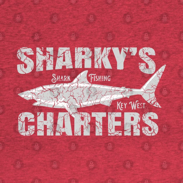 Sharky's Charters Aged by fatbastardshirts